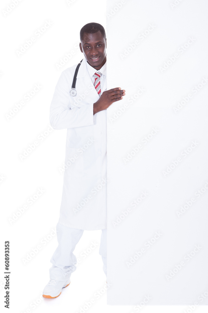 Male Doctor Holding Clipboard Male Doctor Holding Clipboard