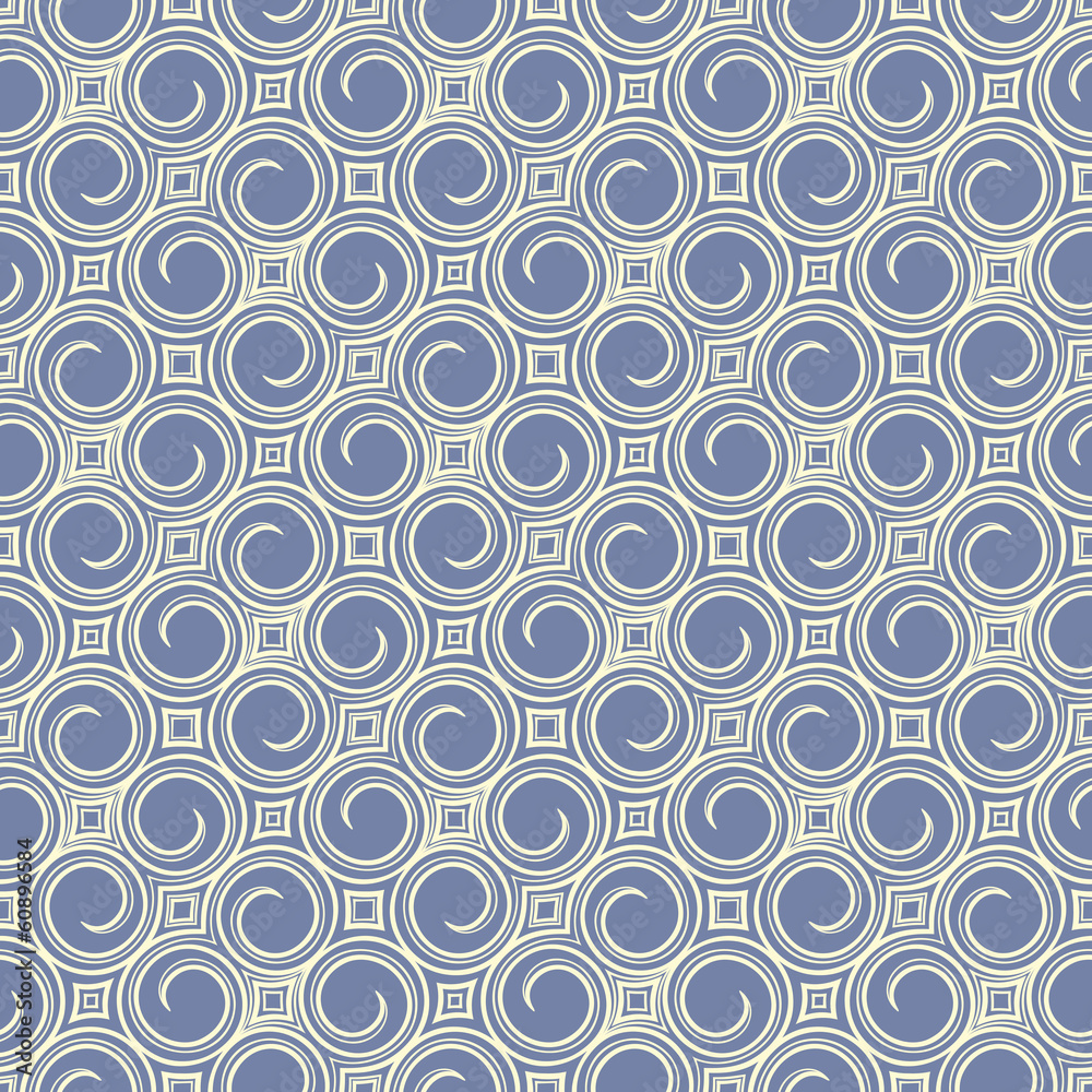 blue swirls and rhombus blue swirls and rhombus
