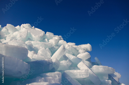 ice and sky.