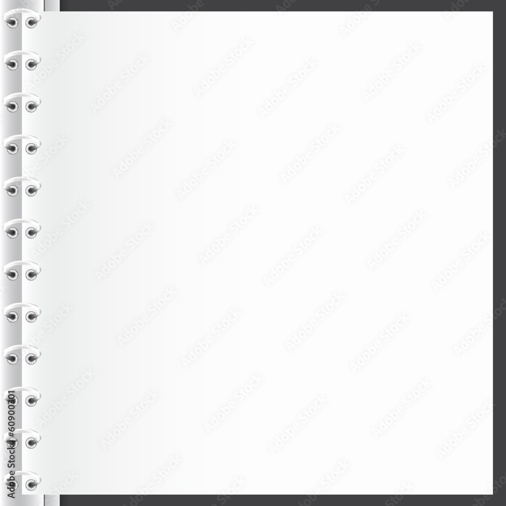folder with white sheets of paper mount folder with white sheets of paper mount