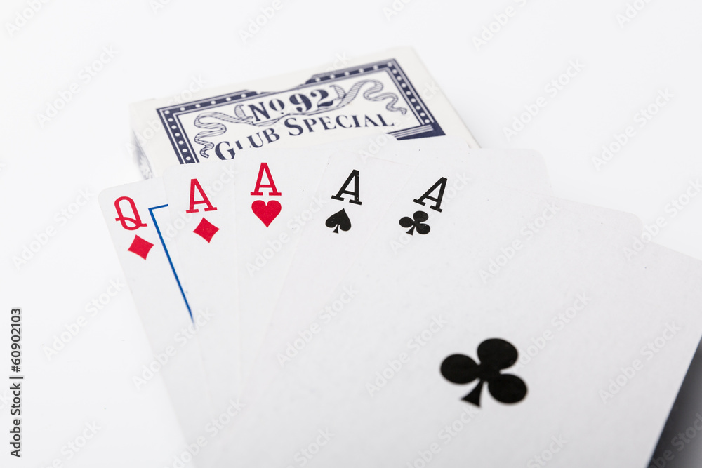 Obraz premium Pokerblatt