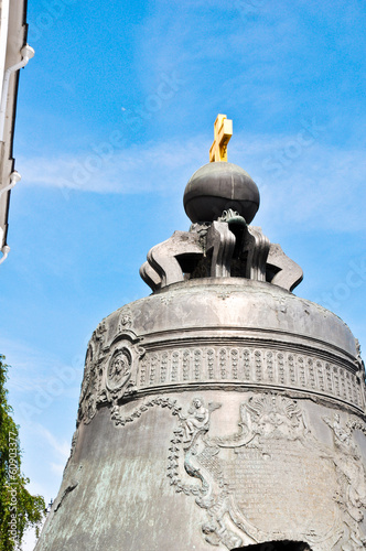 The Tsar bell (also known as the Tsarsky Kolokol, Tsar Kolokol I photo