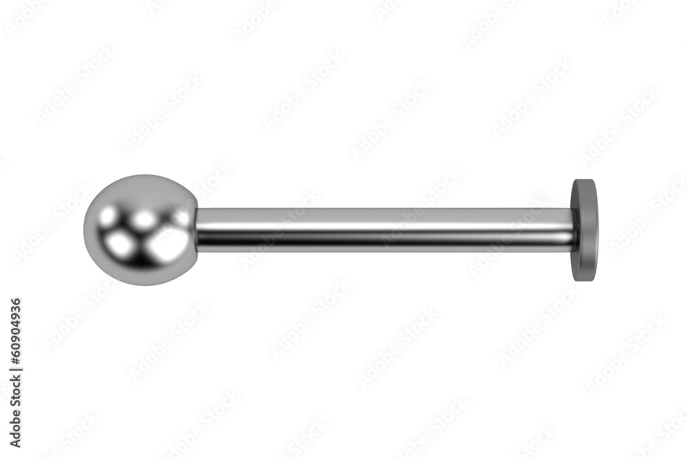 realistic 3d render of piercing