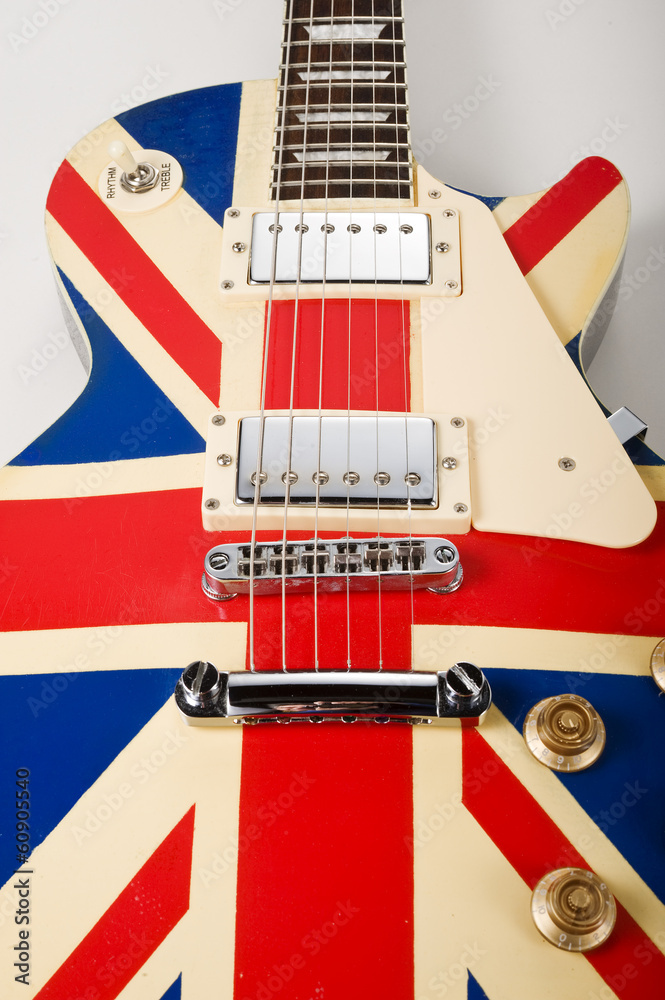 Fototapeta premium brit pop guitar