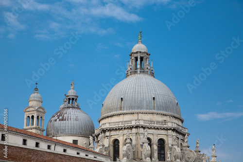 Massive Old Church Domes in Venice
