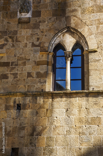 Low angle view of window of a palace © imagedb.com