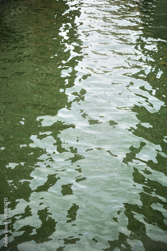 High angle view of a canal