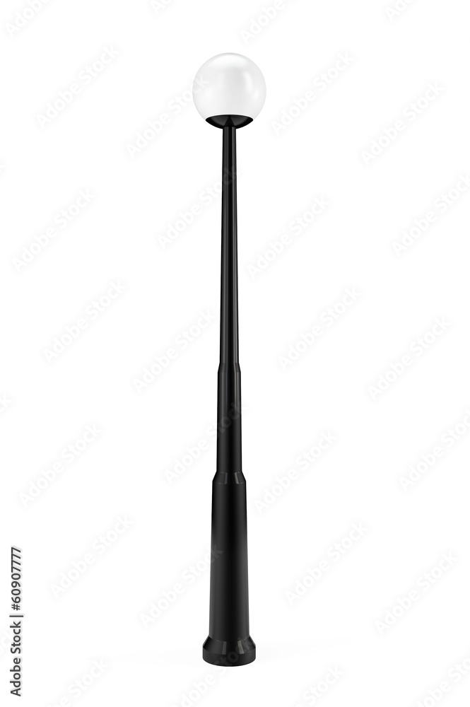 Closeup Street Lamp