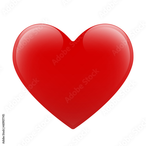 Red vector heart