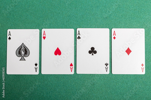 Photography casino cards