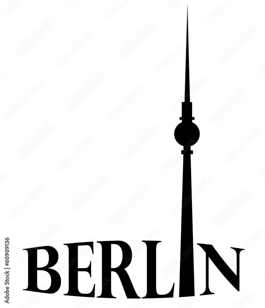 Obraz premium Berlin Fernsehturm