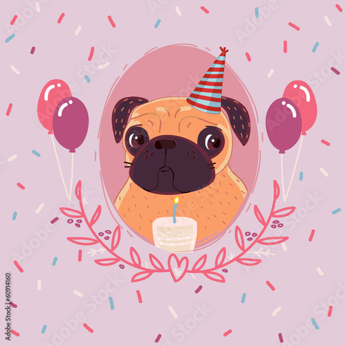 Pug Birthday