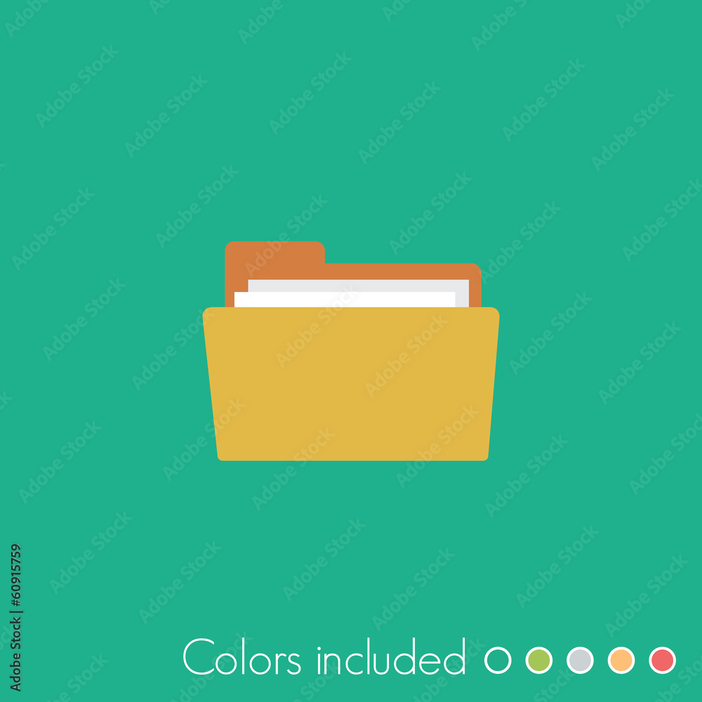 Folder - FLAT UI ICON COLLECTION Folder - FLAT UI ICON COLLECTION