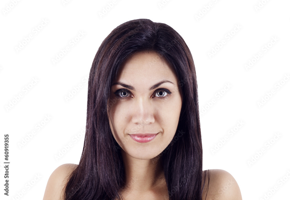 Portrait of young beautiful woman Portrait of young beautiful woman