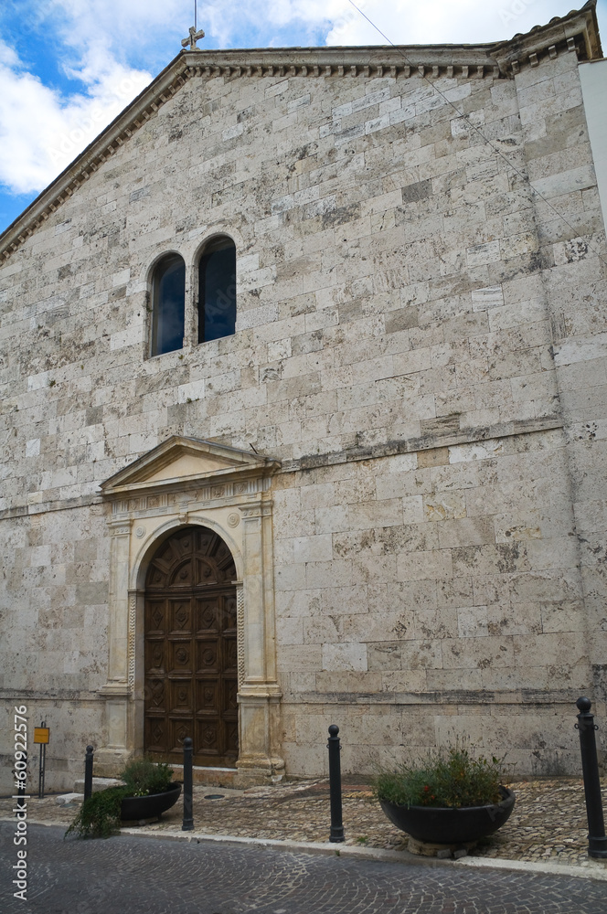 Church of St. Francesco. Montefalco. Umbria. Italy.