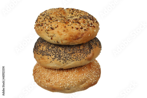 Three Mixed Bagel