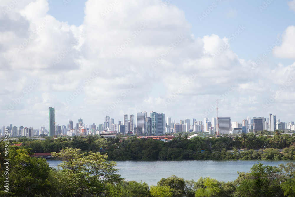Panorama von Recife in Brasilien