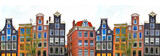 Amsterdam . traditional houses border