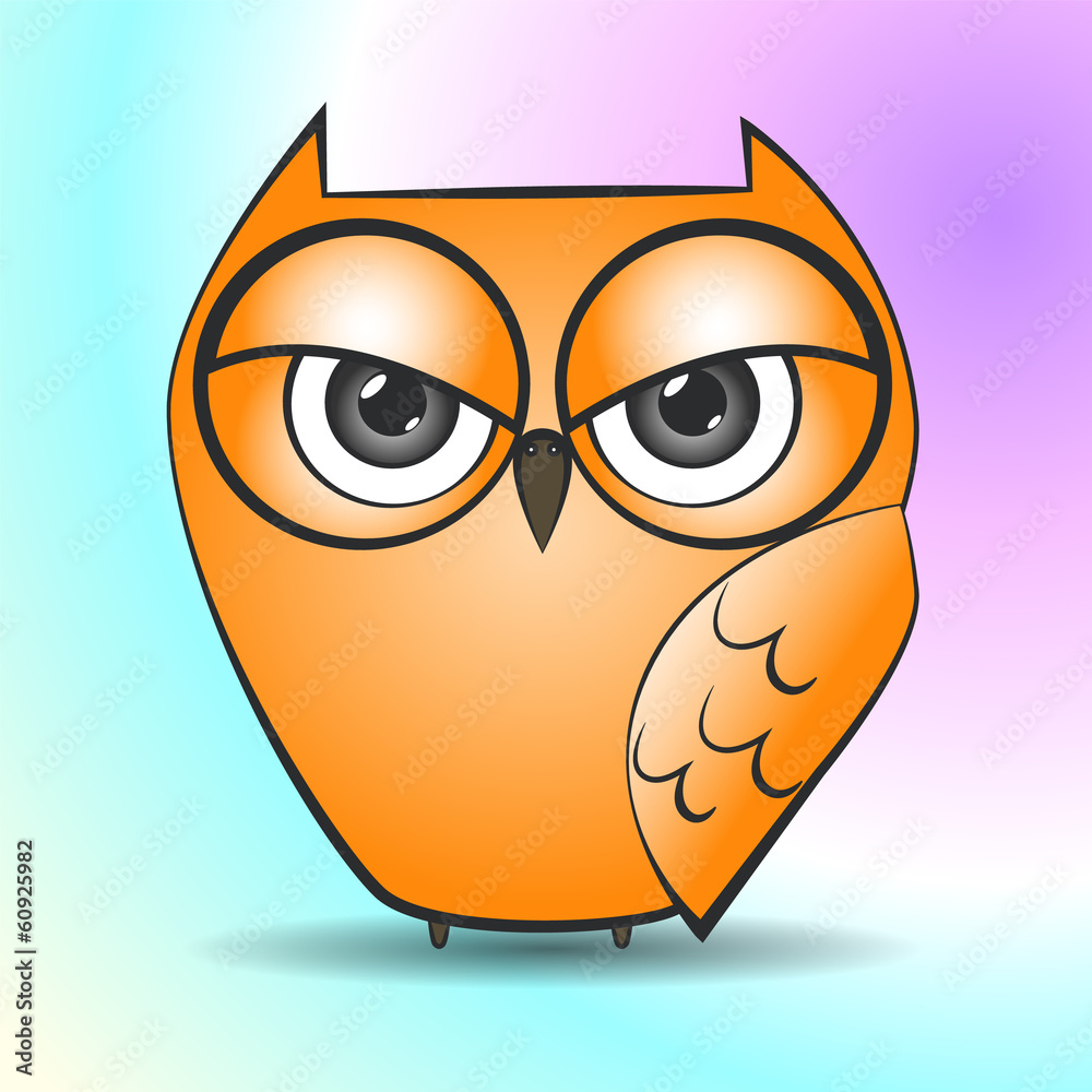 illustration of a owl
