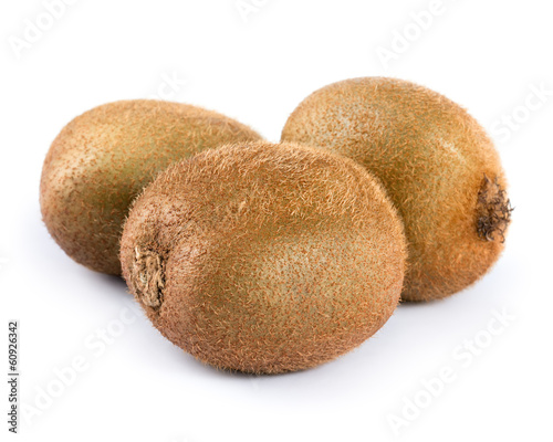 Three kiwi fruit