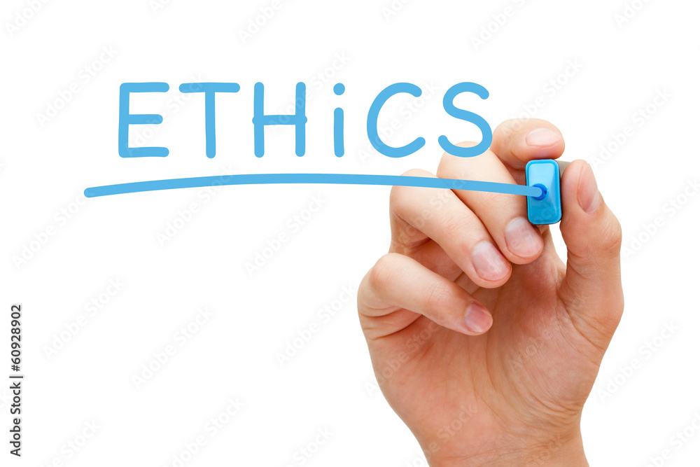 Ethics Blue Marker Ethics Blue Marker