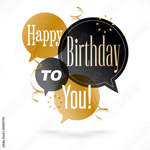 Happy birthday to you !
