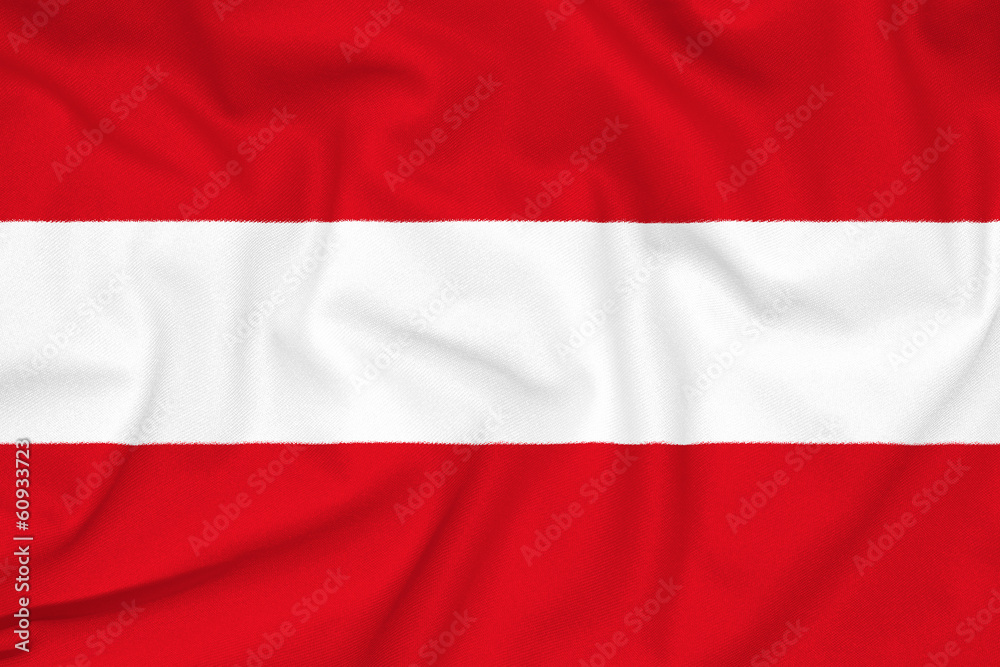 Fabric texture of the flag of Austria Fabric texture of the flag of Austria