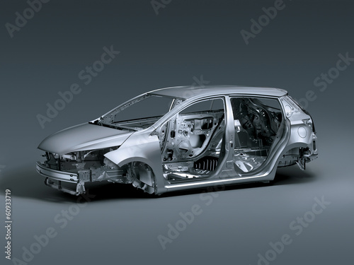 Schilderij op canvas Car Body