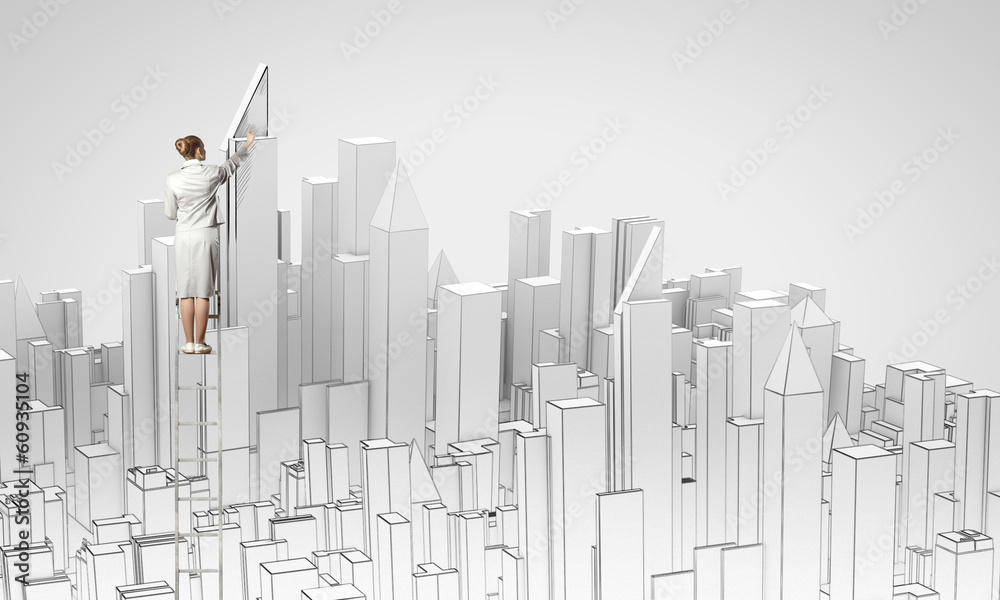 Obraz premium Construction concept