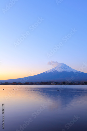 Fuji at evening