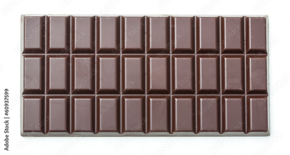 plain dark chocolate bar plain dark chocolate bar