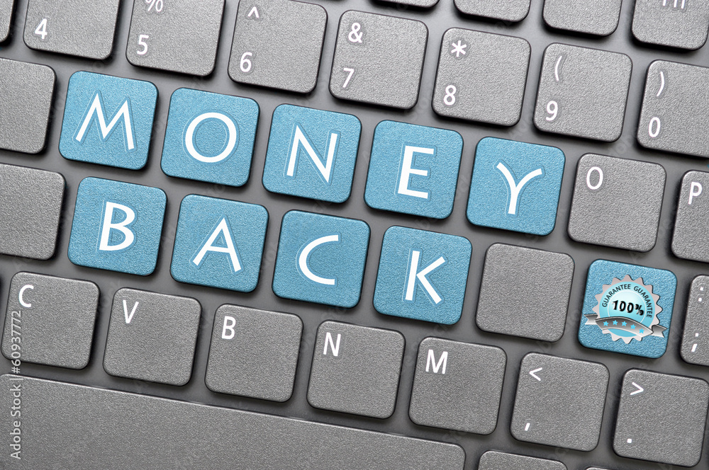 Money back guarantee on keyboard Money back guarantee on keyboard
