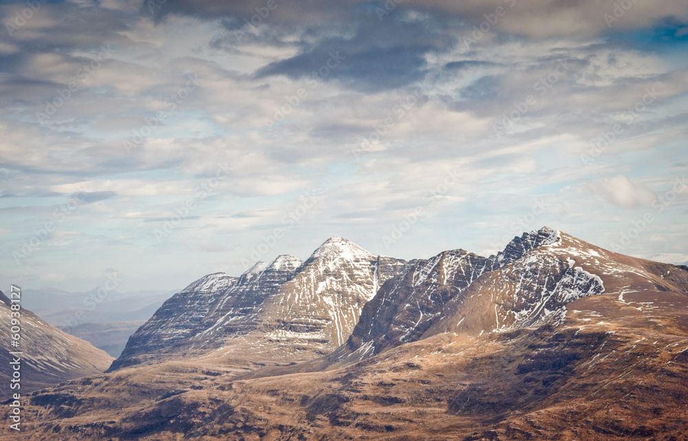 Snowcapped Mountain, Scotland