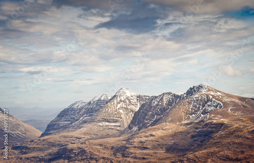 Snowcapped Mountain  Scotland