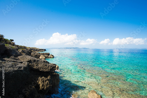 Fototapeta Naklejka Na Ścianę i Meble -  久高島の海