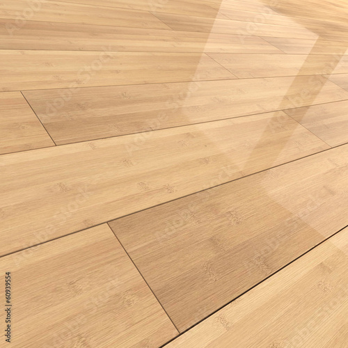 Bamboo wood flooring tiles