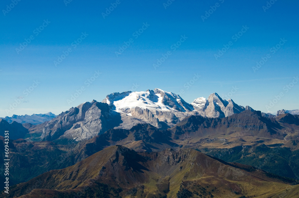 Fototapeta premium Marmolata - Dolomiten - Alpen