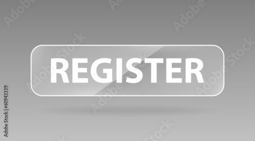 vector glass button register