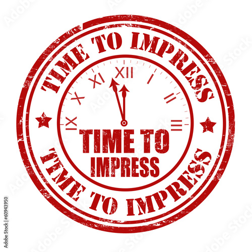 Time to impress  stamp