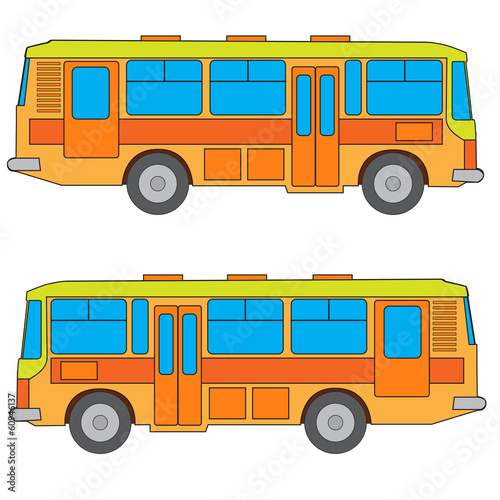Multicolored bus  #2