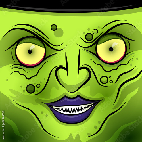 Square Faced Wicked Witch