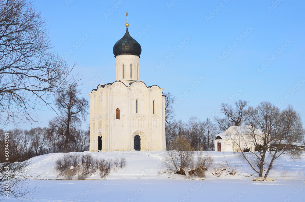 Владимир, древняя церковь Покрова на Нерли