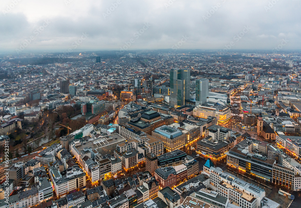 Fototapeta premium View of Frankfurt am Main - Hesse, Germany