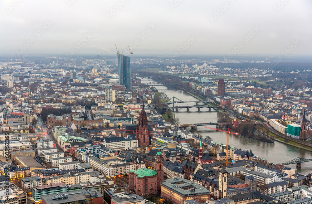 View of Frankfurt am Main - Hesse, Germany