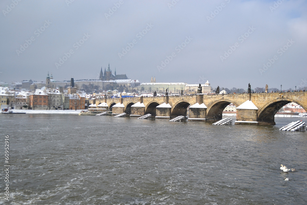 Prague and the Vltava River