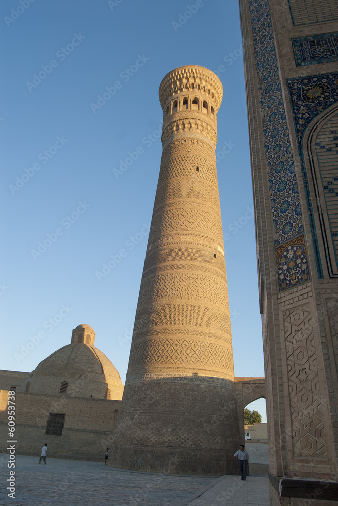 Obraz premium - Boukhara, Minaret Kalian, Ouzbekistan