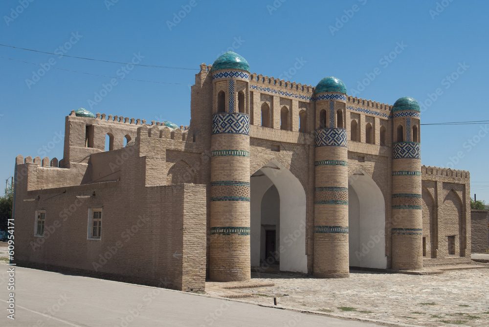 Les deux portes, Kosh Darvoza, Khiva, Ouzbekistan