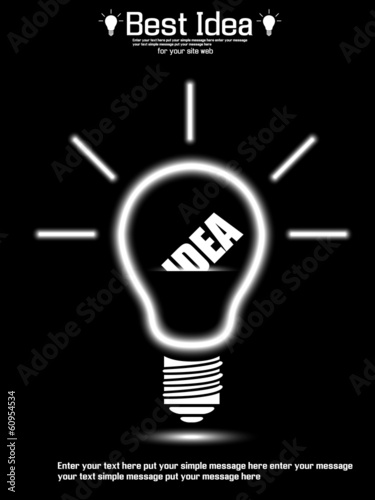 LIGHT BULB ICON IDEA 2