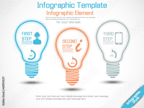 INFOGRAPHIC LAMP IDEA