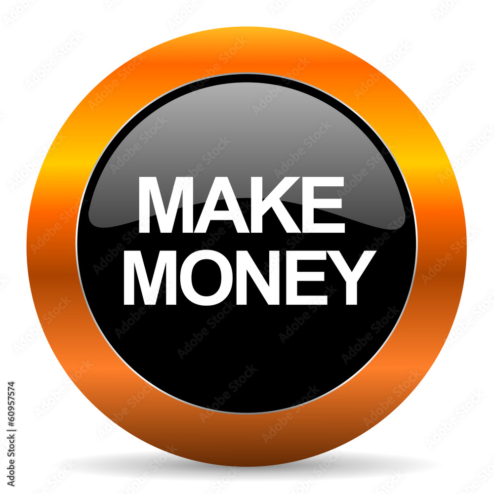 Fototapeta premium make money icon